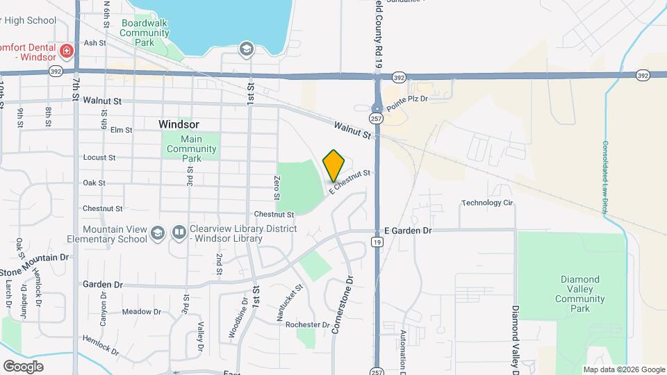 298 E Chestnut St Map and Location Details