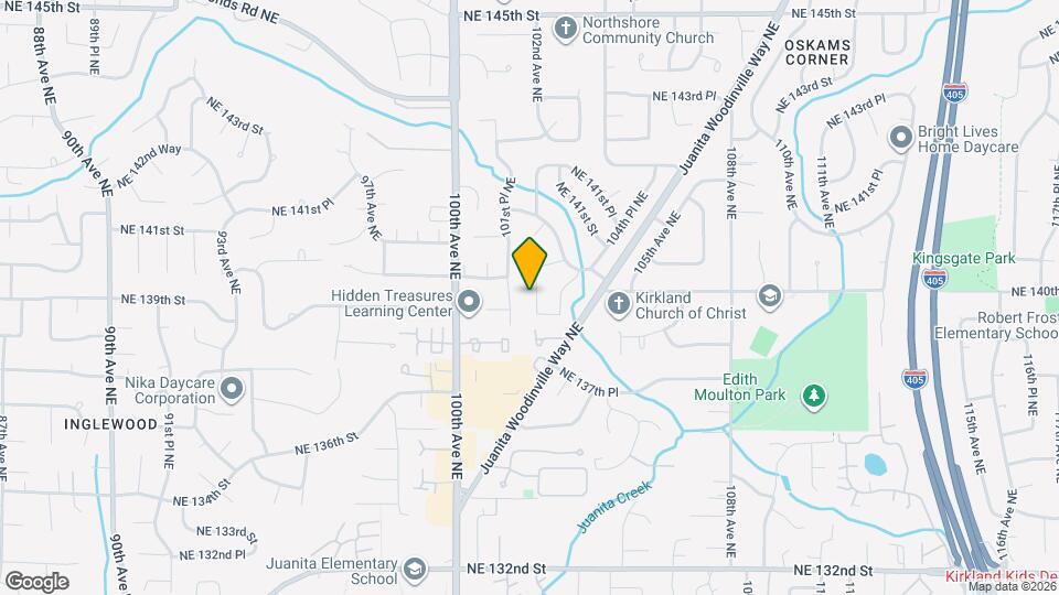 13913 102nd Ave NE Map and Location Details