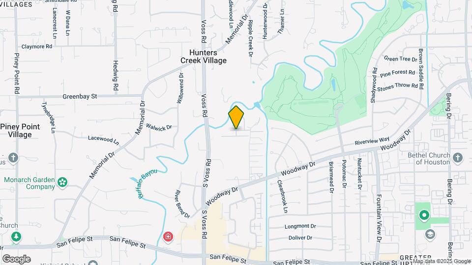 6483 Bayou Glen Rd Map and Location Details