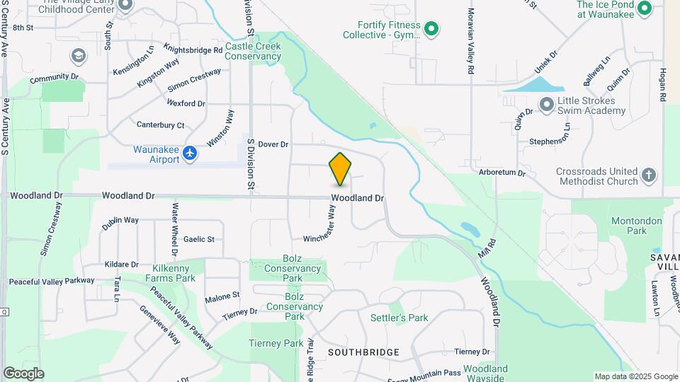 5874 Woodland Dr Map and Location Details