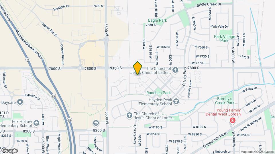 5427 W Ranches Loop Rd Map and Location Details