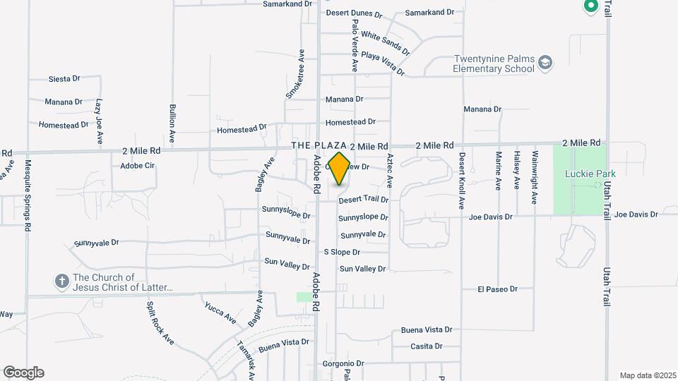 5826 Ocotillo Ave Map and Location Details