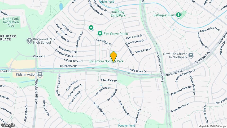 2807 Elm Grove Ct Mapa y Detalles de la Ubicación