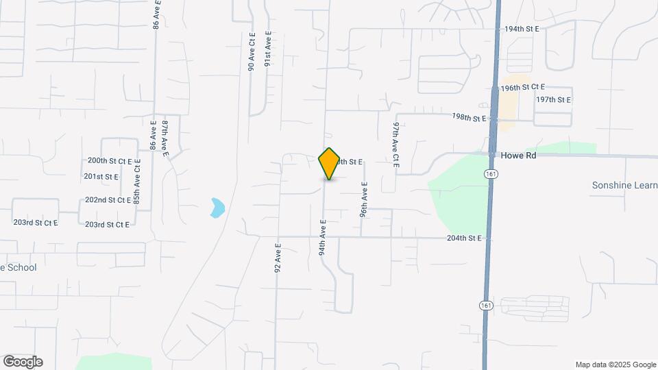 20109 94th Ave E Map and Location Details