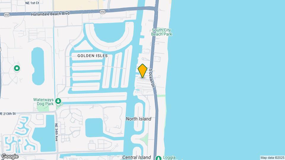 3113 S Ocean Dr Map and Location Details