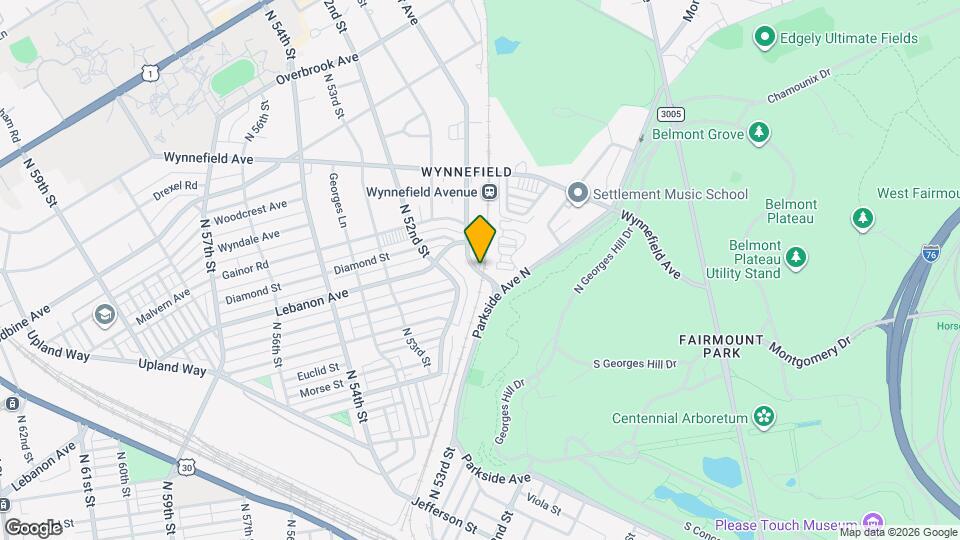 1903 Bryn Mawr Ave, Unit B2 Mapa y Detalles de la Ubicación
