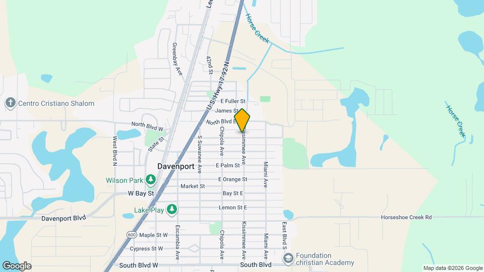 118 E Pine St Map and Location Details