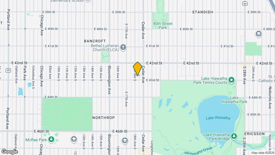 4249 18th Ave S Map and Location Details