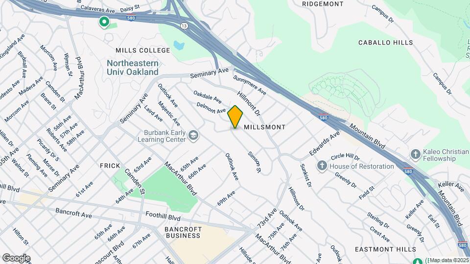 6558 Simson St Map and Location Details