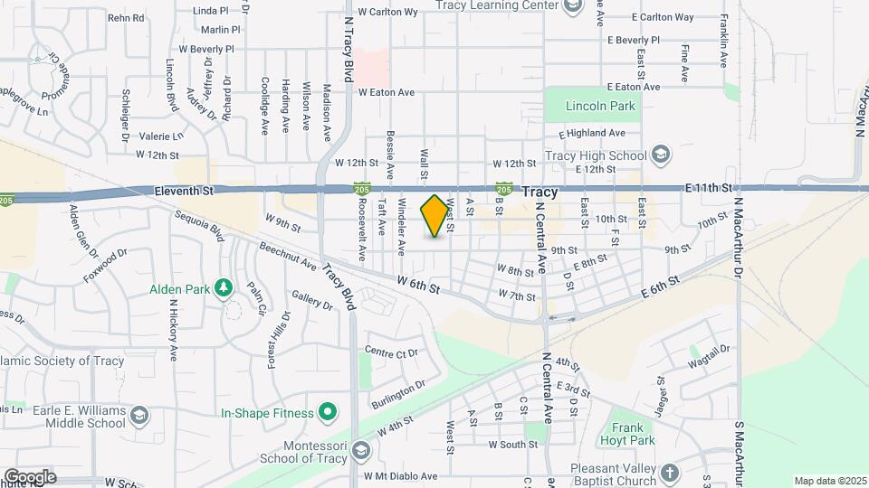 333 W 9th St Map and Location Details