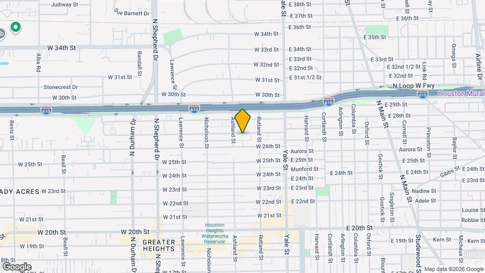 332 W 27th St Map and Location Details