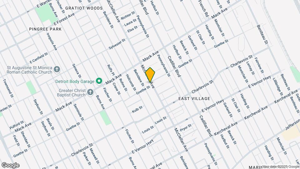 3401 McClellan St Mapa y Detalles de la Ubicación