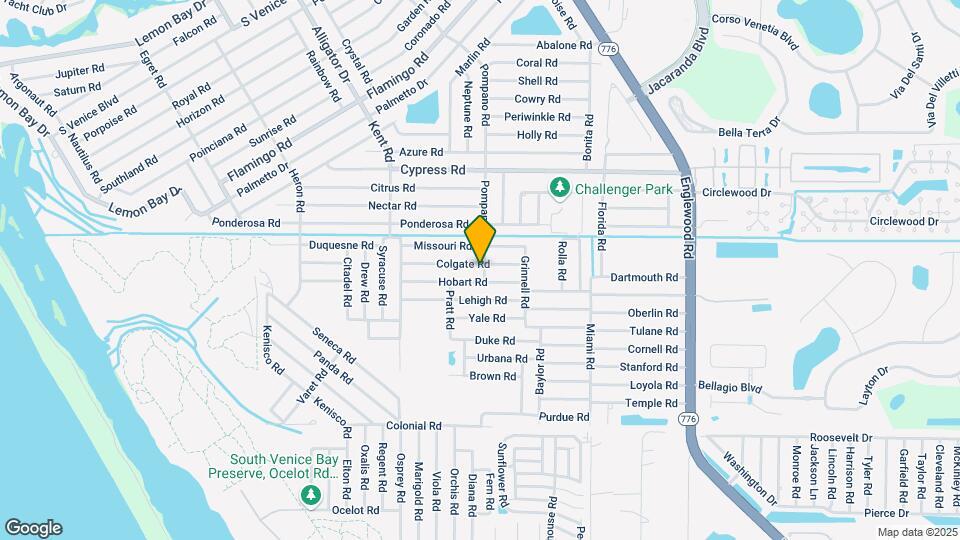 587 Colgate Rd Map and Location Details