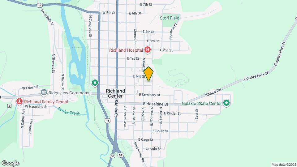 356 E Court St, Unit 1 Mapa y Detalles de la Ubicación