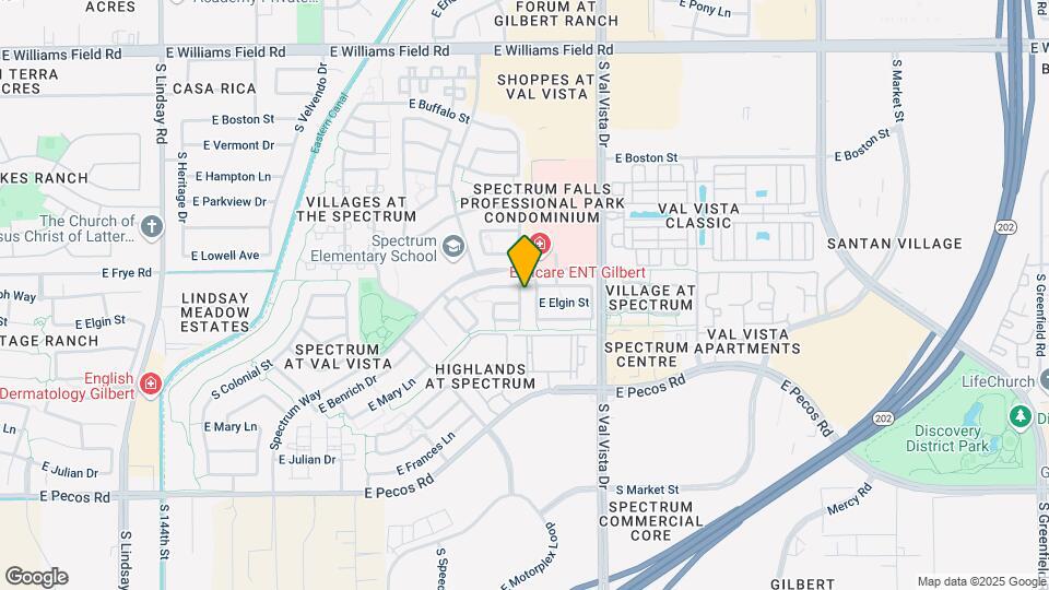 2845 S Granite St Map and Location Details