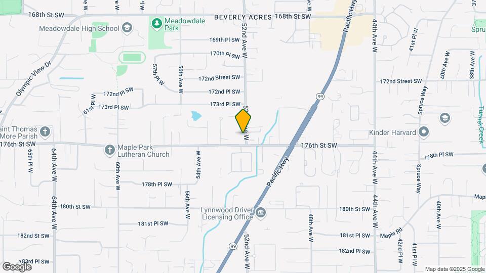 17518 52nd Ave W Map and Location Details