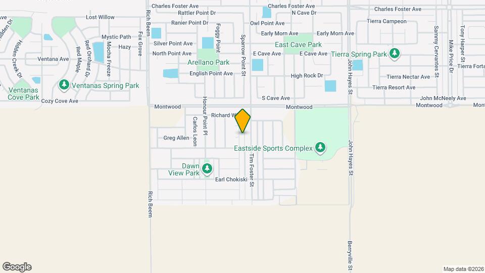 2120 Thomas Lackland St Map and Location Details