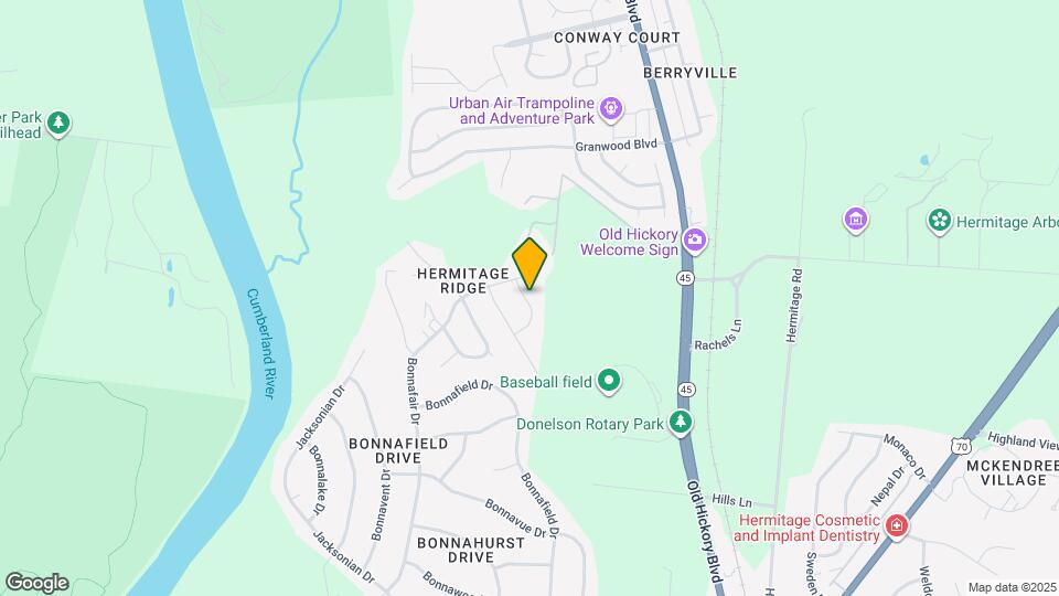 909 Oak Vale Dr Map and Location Details