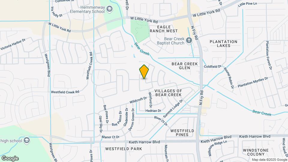 5531 Poplar Terrace Ln Map and Location Details