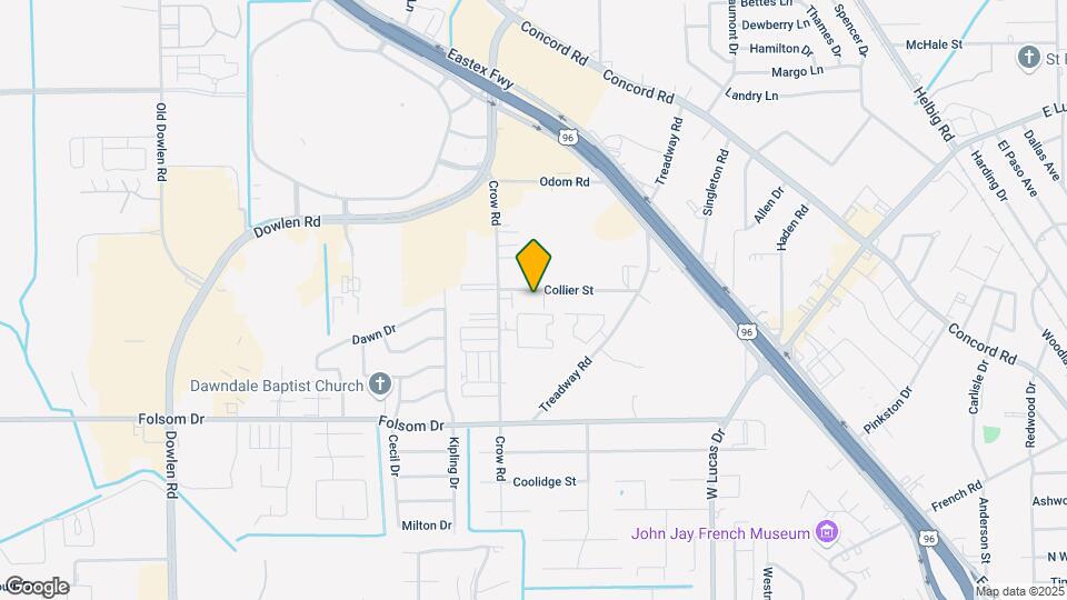 4705 Collier Rd Map and Location Details