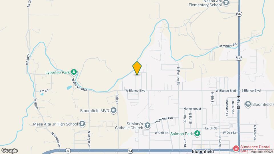 828 N Cholla St Map and Location Details