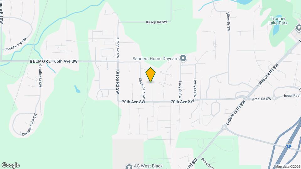 6805 Jericho Ln SW Map and Location Details