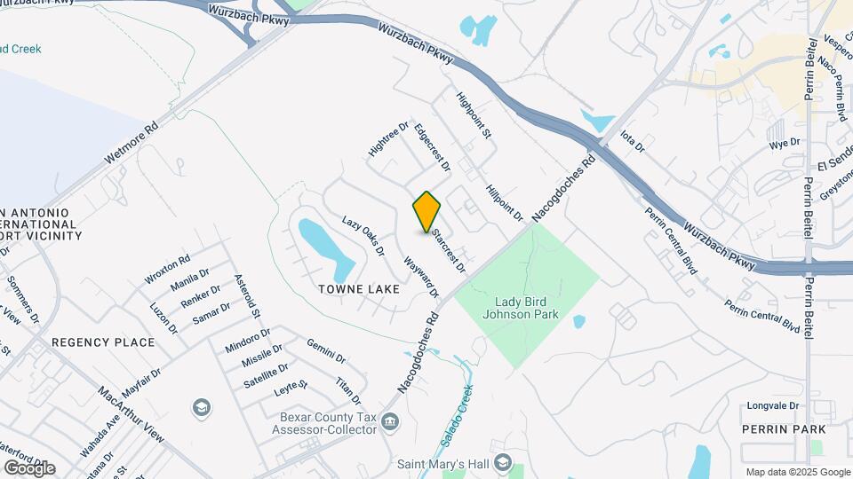 10623 Starcrest Dr Mapa y Detalles de la Ubicación