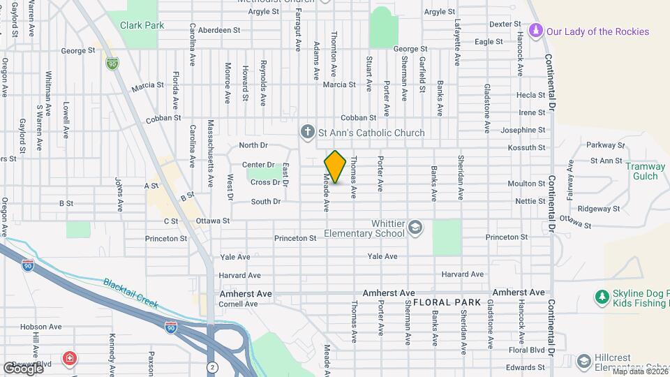 2524 Moulton St Map and Location Details