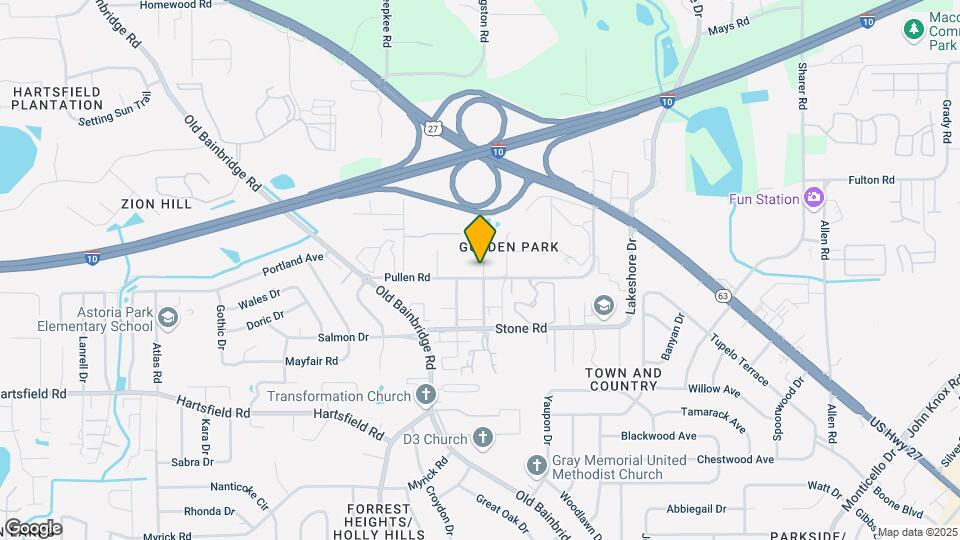 1500 Pullen Rd Map and Location Details