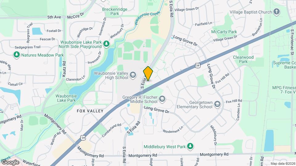 Fox Valley Villages Apartments Map and Location Details