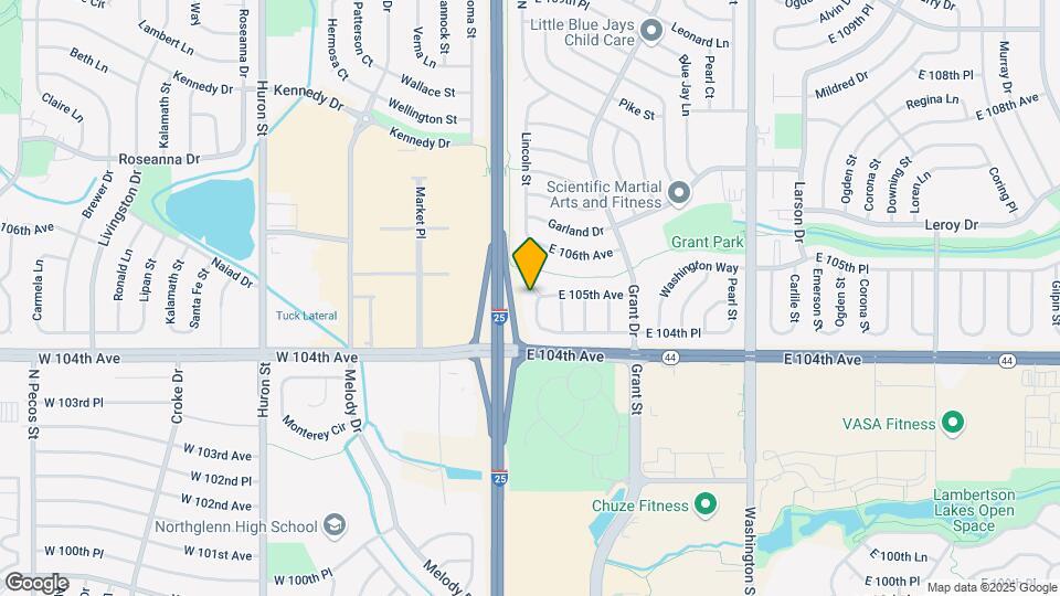 10483 Lincoln Ct Map and Location Details