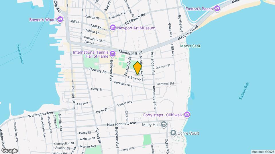 42 E Bowery St Map and Location Details