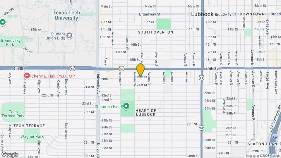 2215 20th St Map and Location Details