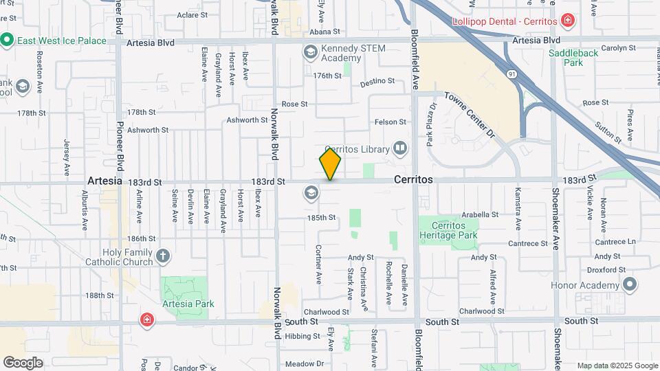 12337 La Jara Ln Map and Location Details