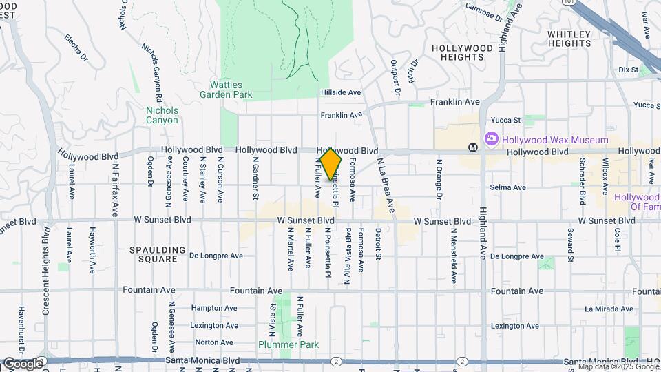 7260 Hawthorn Ave Map and Location Details