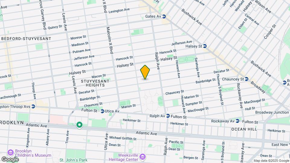 457 Decatur St Map and Location Details