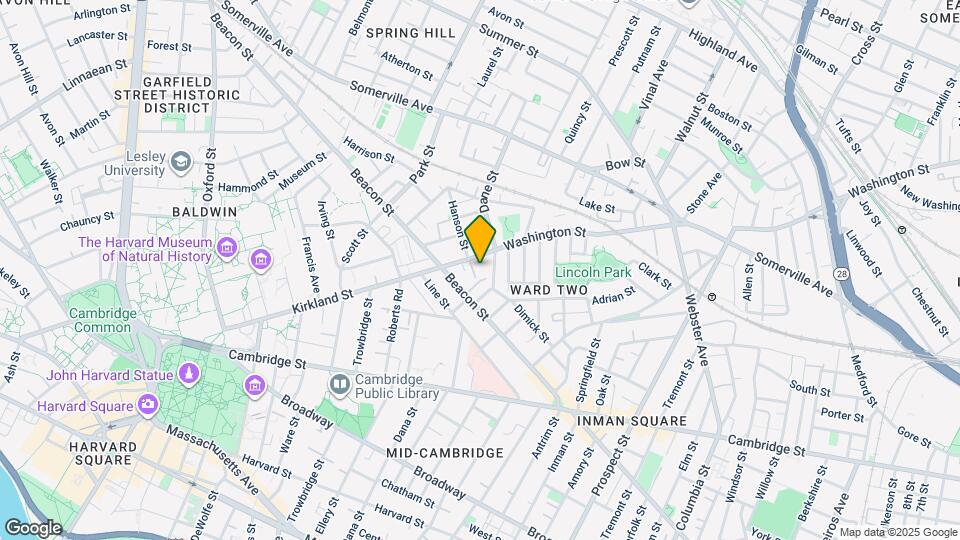 384 Washington St, Unit 1 Map and Location Details