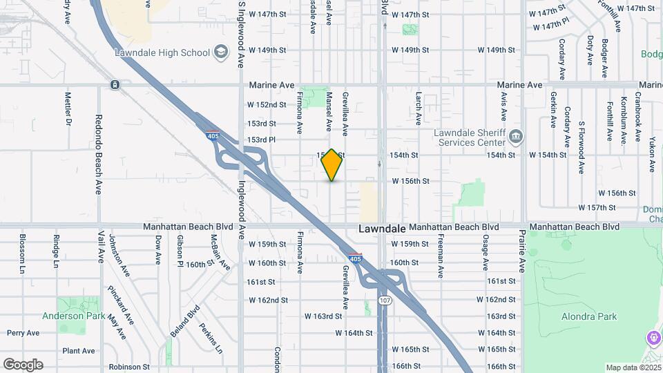 4522 W 156th St Map and Location Details
