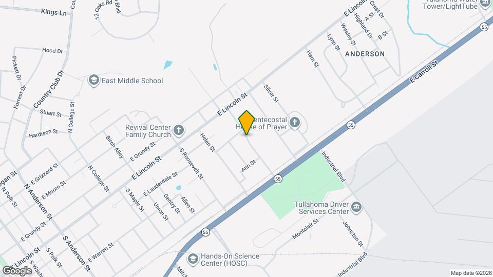 202 Broadrick St Map and Location Details