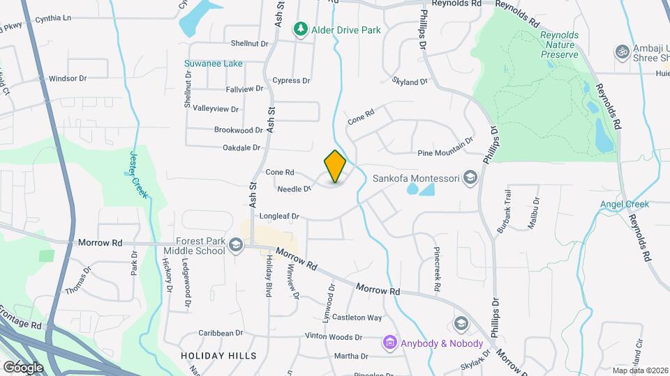 905 Cone Rd Map and Location Details