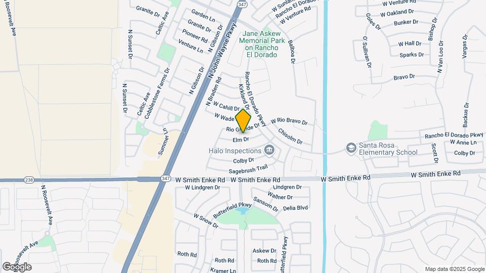 43724 Elm Dr Map and Location Details