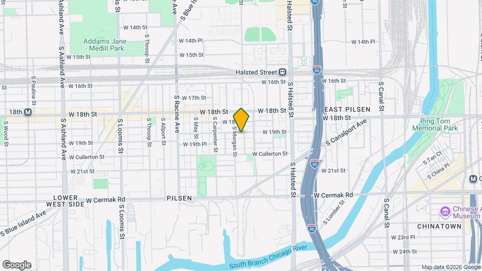 973 W 19th St Map and Location Details