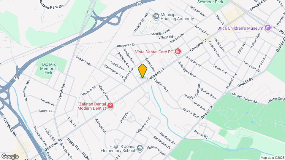 2318 Genesee St Map and Location Details