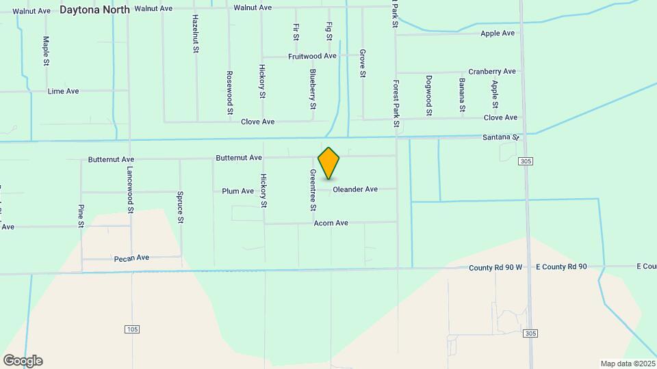 4222 Oleander Ave Map and Location Details