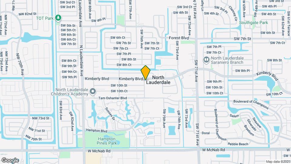 980 SW 76th Ave Map and Location Details