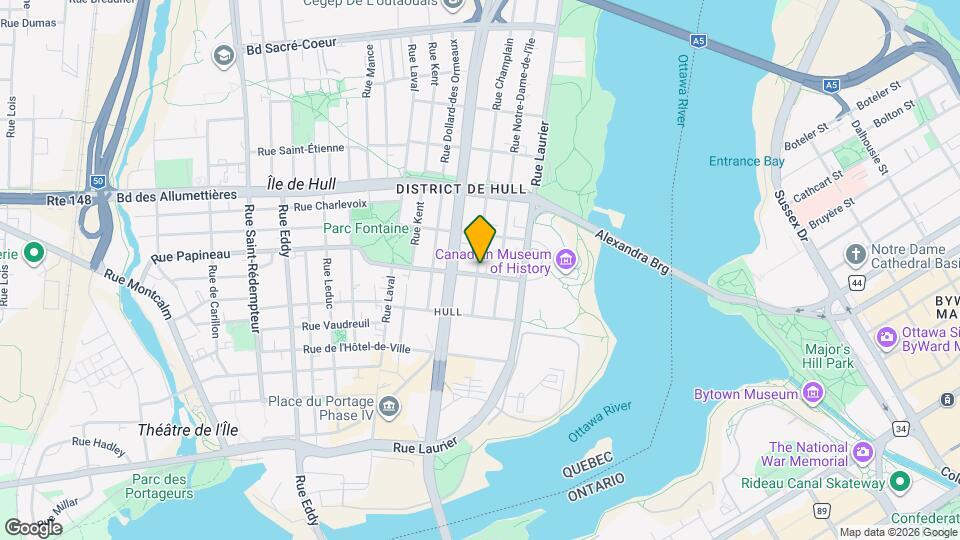 150 Champlain Rue Map and Location Details