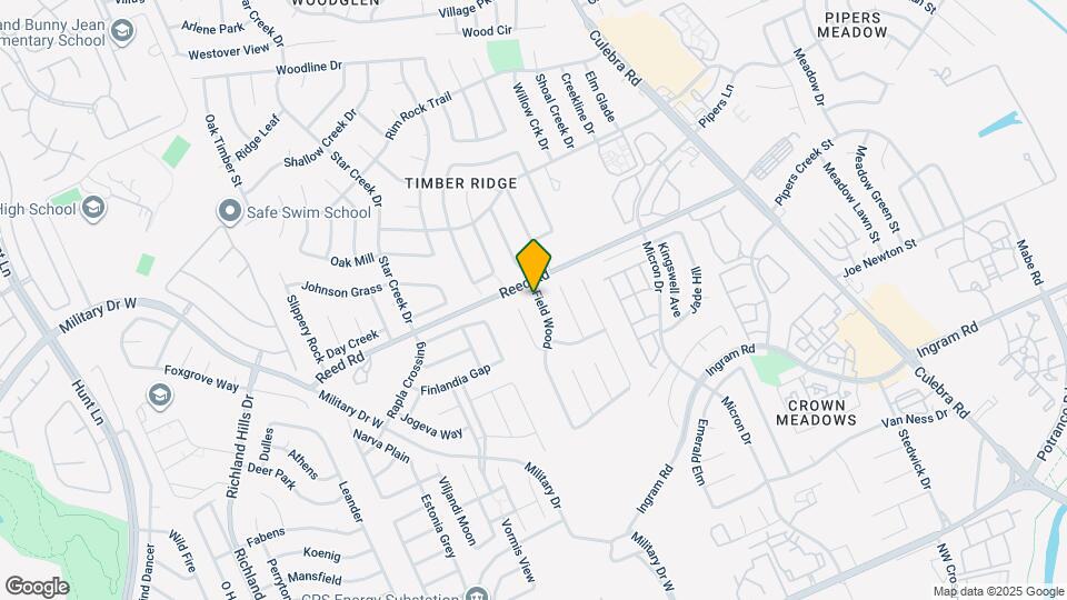 2434 Field Wood Map and Location Details