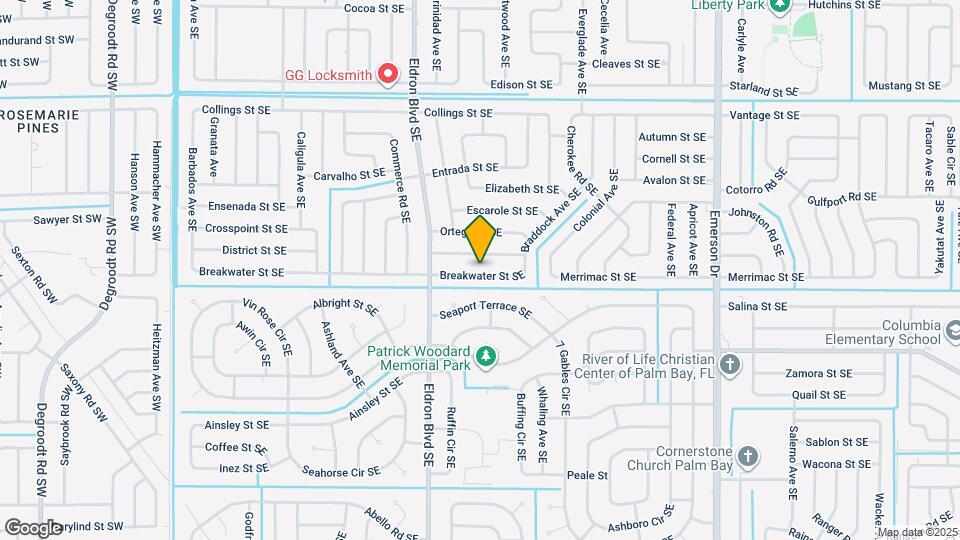 521 Breakwater St SE Map and Location Details