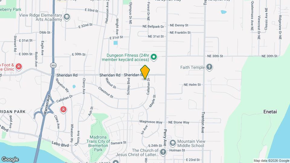 2815 Callahan Dr Mapa y Detalles de la Ubicación