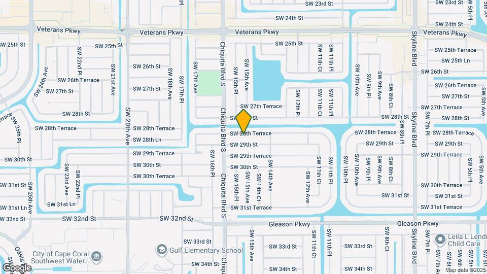 1508 SW 28th Terrace Map and Location Details